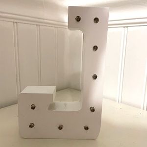 Light up J - Home Decor